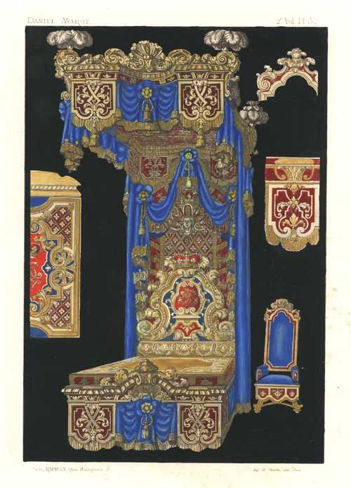 Rapilly-DanielMarot-BedDesign
